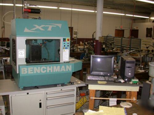 Intelitek model xt bench top cnc machining center