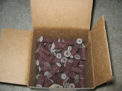  100 straight cartridge rolls 80 grit arc abrasives 