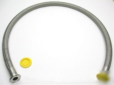 Braided stainless teflon sanitary flexible hose 1