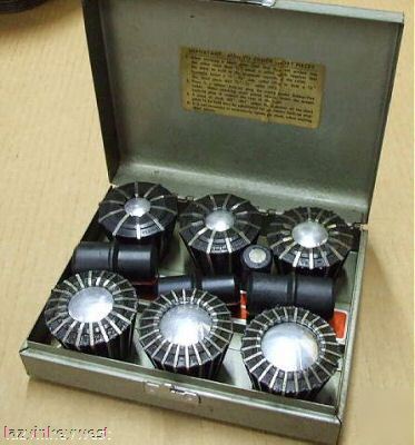 Jacobs rubber-flex collet set 5/8