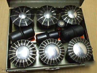 Jacobs rubber-flex collet set 5/8