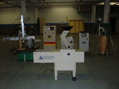 New spiral parts & runner separator for molded parts 