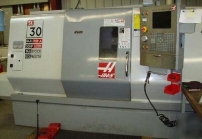 2006 haas sl-30T cnc lathe. turning center.