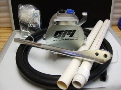 New gpi dual action hand fuel pump/ 